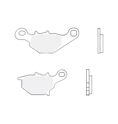 Klocki hamulcowe EBC FA 401 TT (2 szt.)