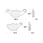 Klocki hamulcowe EBC FA 401 TT (2 szt.)