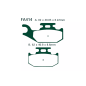 Klocki hamulcowe EBC FA 414 TT (2 szt.)