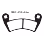 Klocki hamulcowe EBC FA 452 TT (2 szt.)