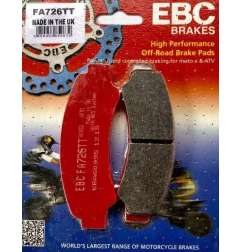 Klocki hamulcowe EBC FA 726 TT (2 szt.)
