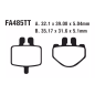 Klocki hamulcowe EBC FA 485 TT (2 szt.) Klocki hamulcowe EBC FA 485 TT (2 szt.)
