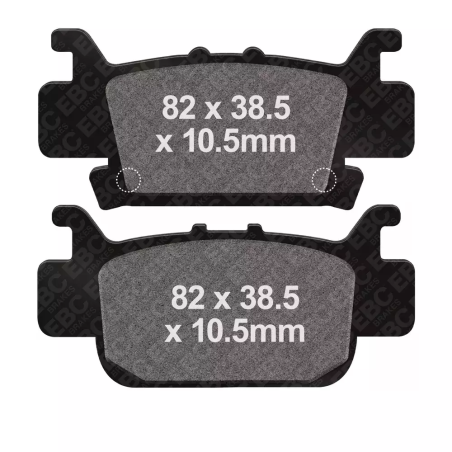 Klocki hamulcowe EBC FA 703 TT (2 szt.)