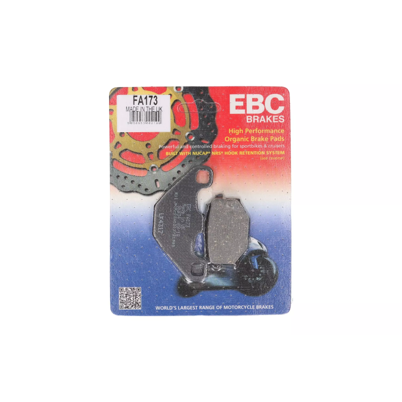 Klocki hamulcowe EBC FA 173 (2 szt.)
