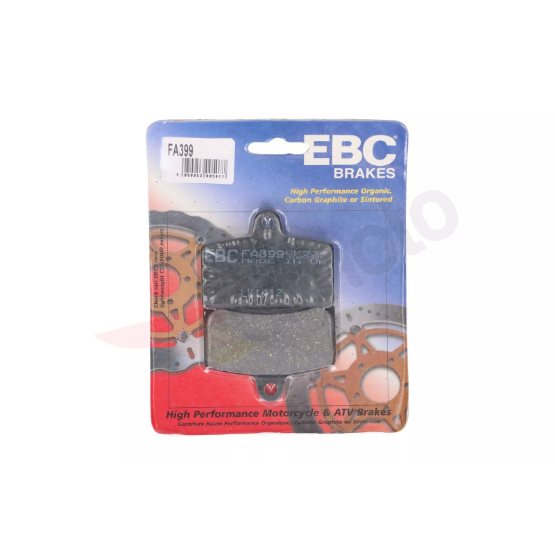 Klocki hamulcowe EBC FA 399 (2 szt.)
