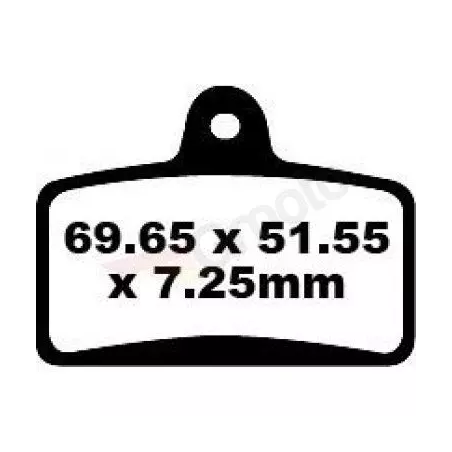 Klocki hamulcowe EBC FA 399 (2 szt.)