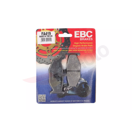 Klocki hamulcowe EBC FA 419 (2 szt.)