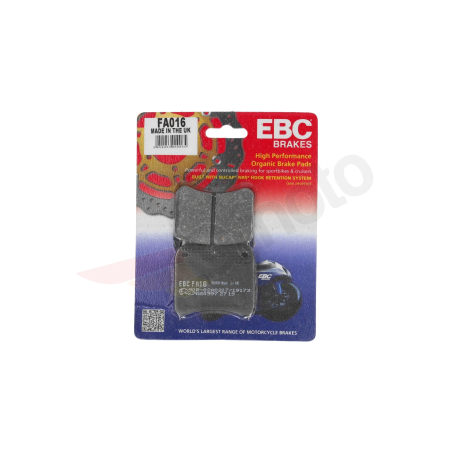 Klocki hamulcowe EBC FA 016 (2 szt.)