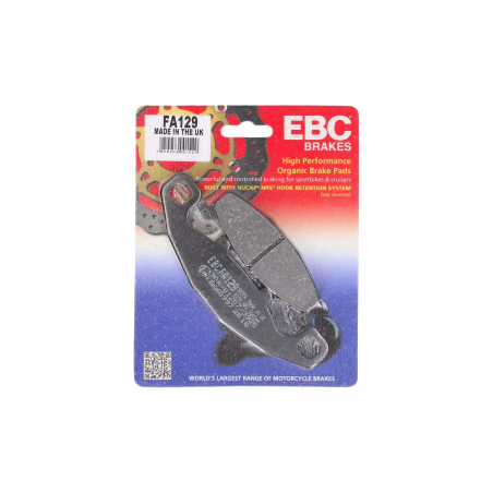 Klocki hamulcowe EBC FA 129 (2 szt.)