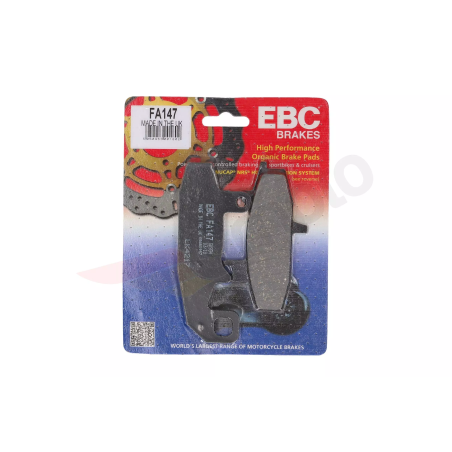 Klocki hamulcowe EBC FA 147 (2 szt.)