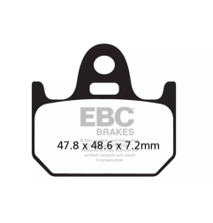 Klocki hamulcowe EBC FA 162 (2 szt.)