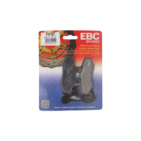 Klocki hamulcowe EBC FA 167 (2 szt.)