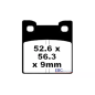 Klocki hamulcowe EBC FA 222 (2 szt.) Klocki hamulcowe EBC FA 222 (2 szt.)