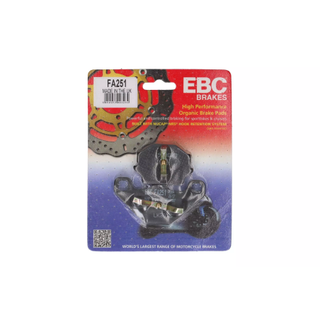 Klocki hamulcowe EBC FA 251 (2 szt.)