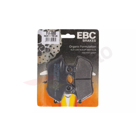 Klocki hamulcowe EBC FA 400 (2 szt.)
