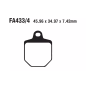Klocki hamulcowe EBC FA 433/4 (2 szt.) Klocki hamulcowe EBC FA 433/4 (2 szt.)