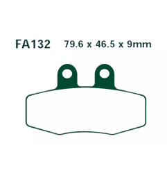 Klocki hamulcowe EBC FA 132 (2 szt.)