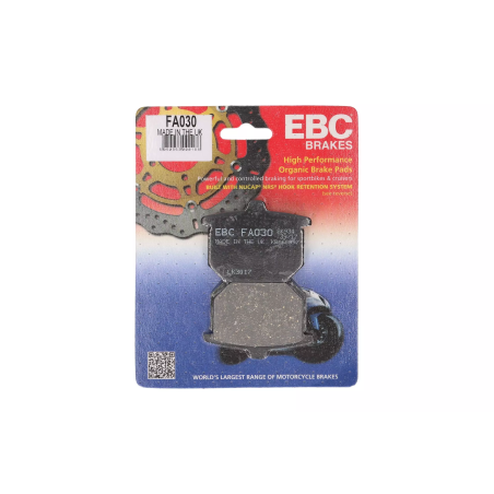 Klocki hamulcowe EBC FA 030 (2 szt.)