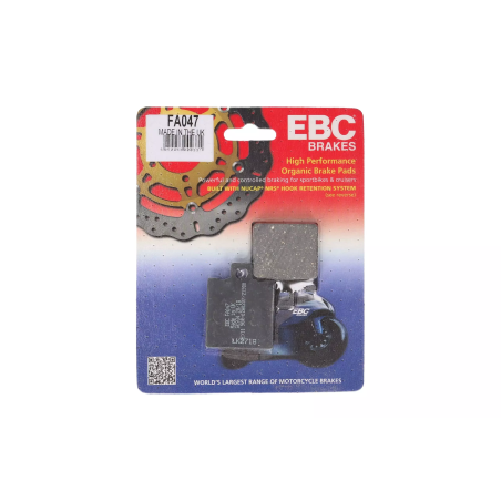 Klocki hamulcowe EBC FA 047 (2 szt.)