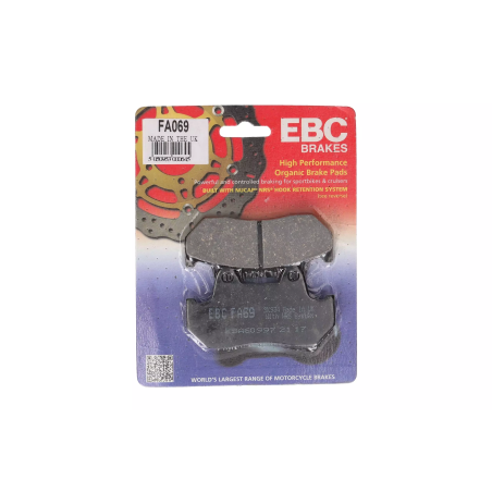 Klocki hamulcowe EBC FA 069 (2 szt.)