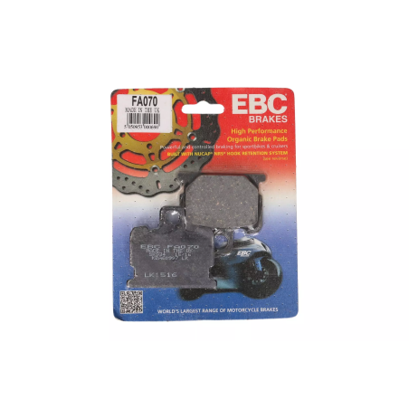 Klocki hamulcowe EBC FA 070 (2 szt.)