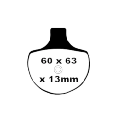 Klocki hamulcowe EBC FA 094 (2 szt.)