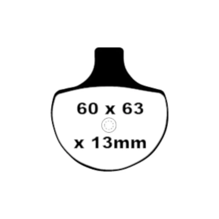 Klocki hamulcowe EBC FA 094 (2 szt.)
