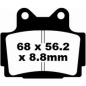 Klocki hamulcowe EBC FA 104 (2 szt.) Klocki hamulcowe EBC FA 104 (2 szt.)
