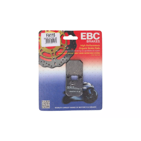 Klocki hamulcowe EBC FA 115 (2 szt.)