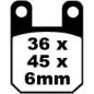 Klocki hamulcowe EBC FA 115 (2 szt.) Klocki hamulcowe EBC FA 115 (2 szt.)