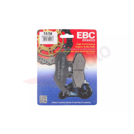 Klocki hamulcowe EBC FA 194 (2 szt.)