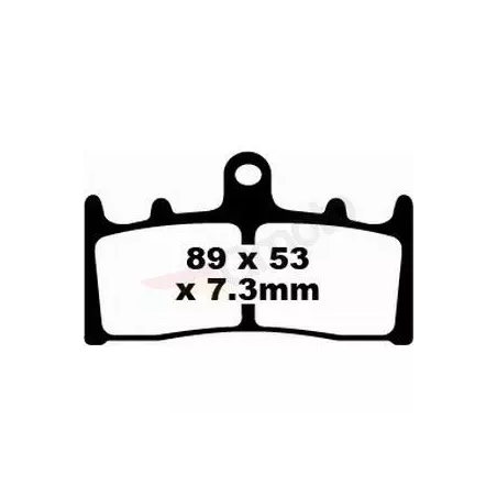 Klocki hamulcowe EBC FA 188 (2 szt.)