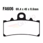 Klocki hamulcowe EBC FA 606 (2 szt.)