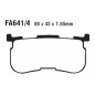 Klocki hamulcowe EBC FA 641/4 (2 szt.)