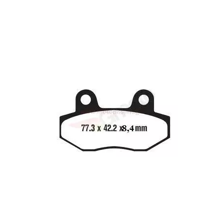 Klocki hamulcowe EBC FA 086/2 (2 szt.)