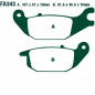 Klocki hamulcowe EBC FA 343 (2 szt.)