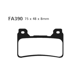 Klocki hamulcowe EBC FA 390 GPFAX HH (2 szt.)
