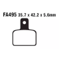 Klocki hamulcowe EBC FA 495 (2 szt.)