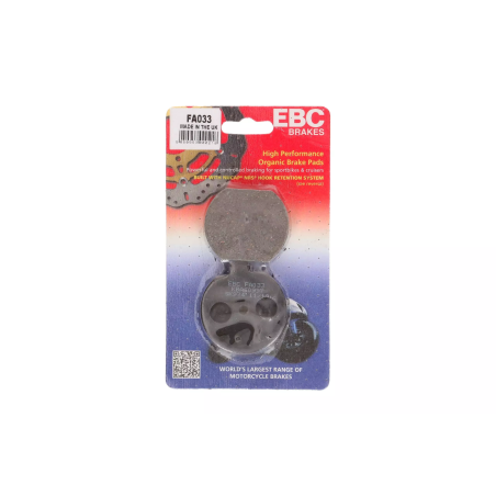 Klocki hamulcowe EBC FA 033 (2 szt.)