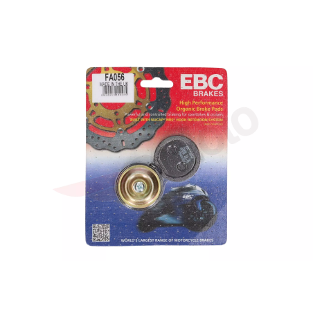 Klocki hamulcowe EBC FA 056 (2 szt.)