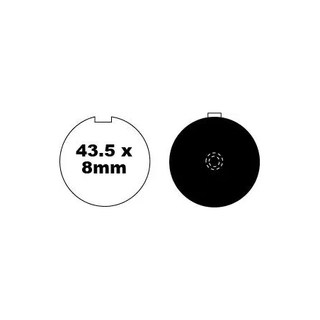 Klocki hamulcowe EBC FA 056 (2 szt.)