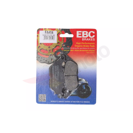 Klocki hamulcowe EBC FA 464 (2 szt.)