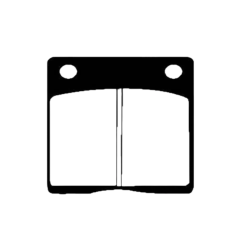 Klocki hamulcowe EBC FA 036 V (2 szt.)