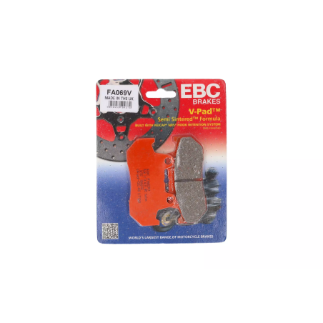 Klocki hamulcowe EBC FA 069 V (2 szt.)