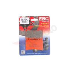 Klocki hamulcowe EBC FA 123 V (2 szt.)