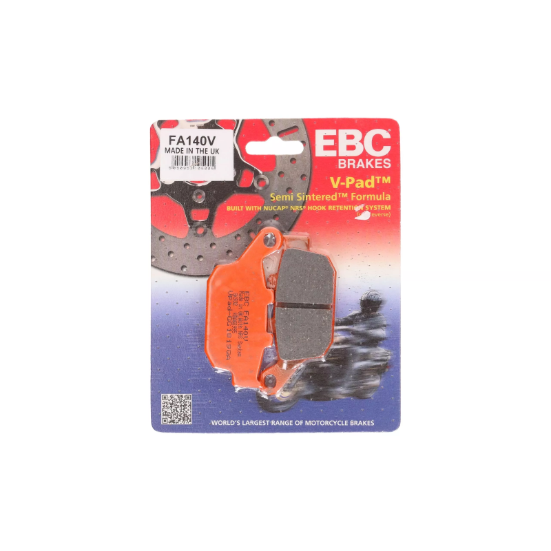 Klocki hamulcowe EBC FA 140 V (2 szt.)