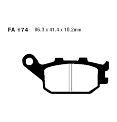 Klocki hamulcowe EBC FA 174 V (2 szt.)