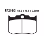 Klocki hamulcowe EBC FA 216/3 V (2 szt.)