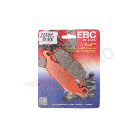 Klocki hamulcowe EBC FA 229 V (2 szt.)