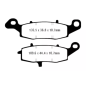 Klocki hamulcowe EBC FA 231/2 V (2 szt.)